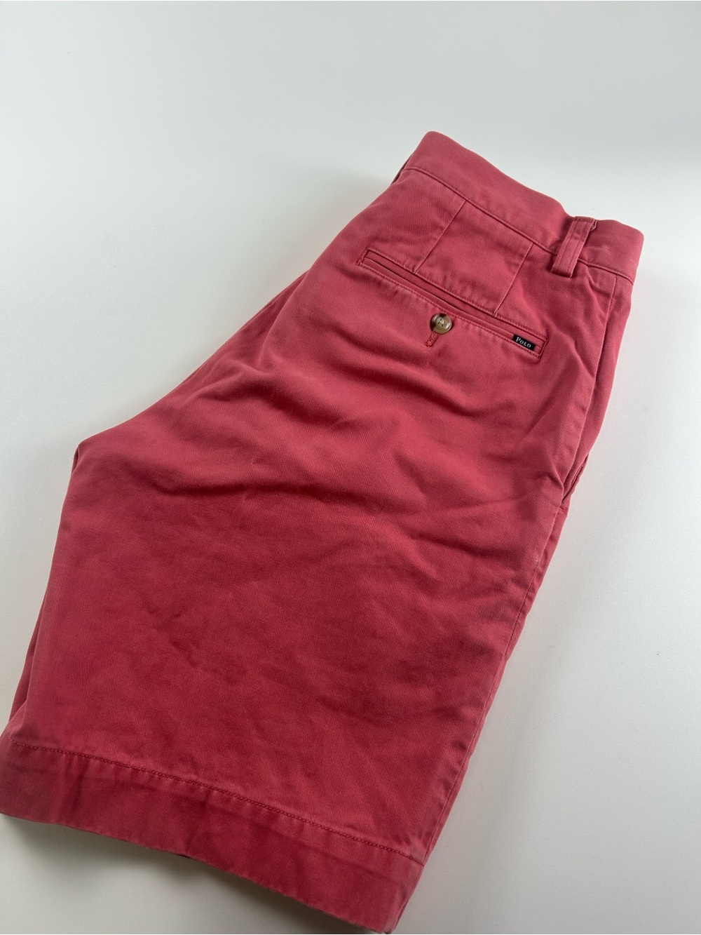 Polo Ralph Lauren Mens SZ 29 Classic Fit 9” Chino Casual Preppy Shorts Coral